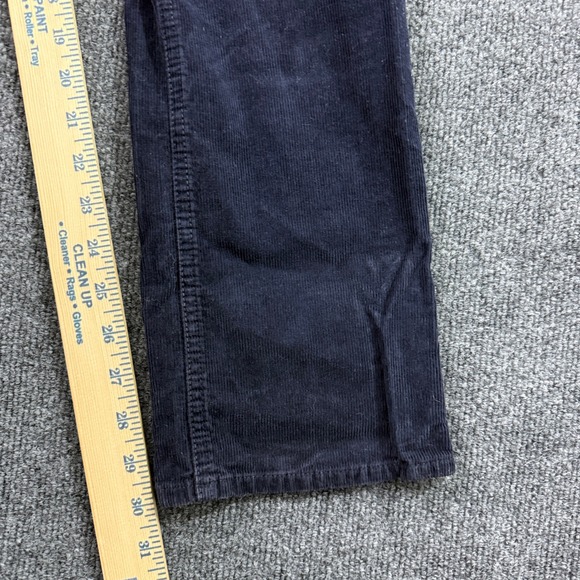 J.Crew Matchstick Corduroy Pants Womens 28 Regular Navy Blue Straight Leg 03903 - Picture 9 of 11